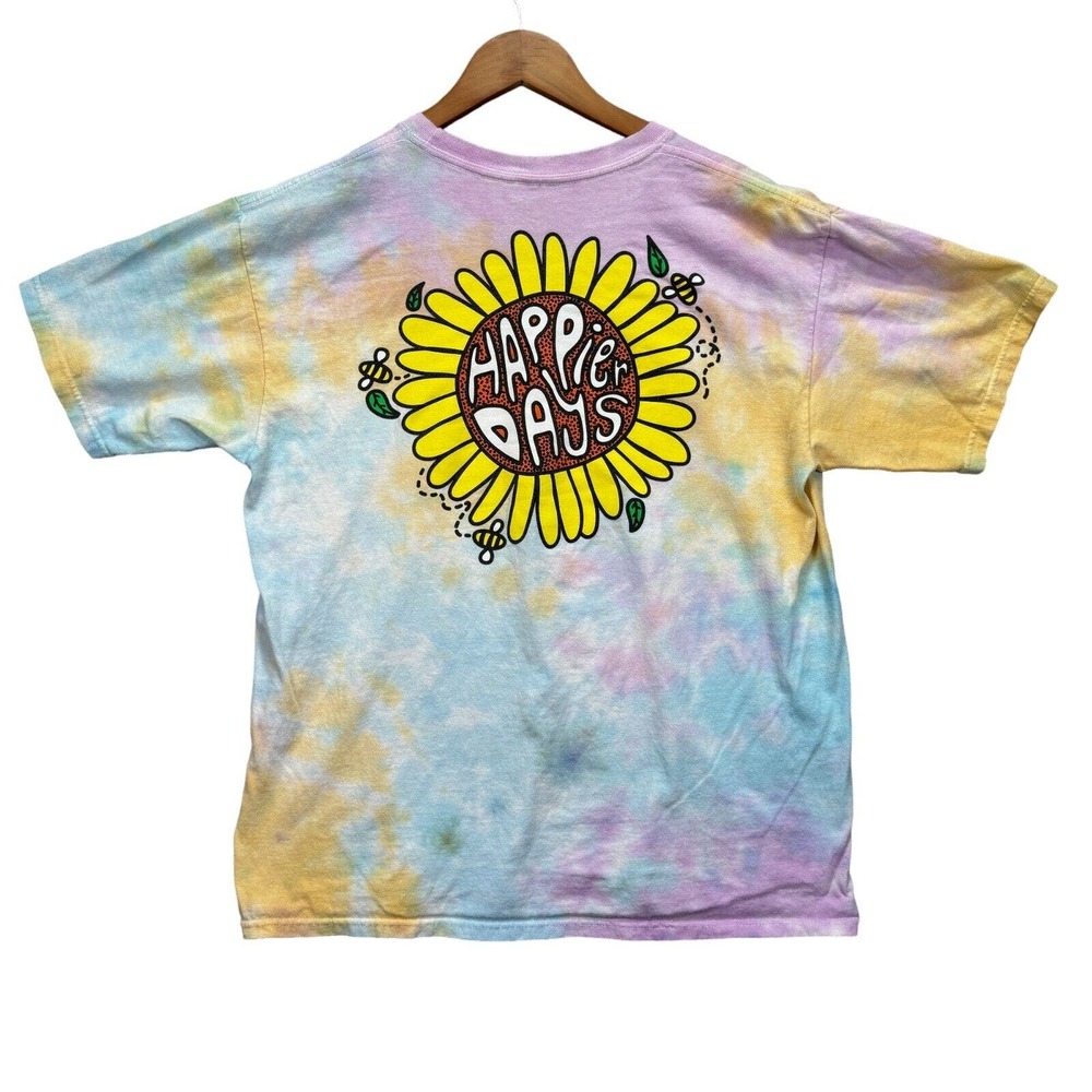 ALab Skateboards Sunflower Summer Spring Happier Days Hippy Fest Tie Dye L